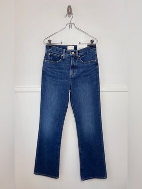 Everlane High-Rise Slim Bootcut Jean in Dark Indigo NWOT
